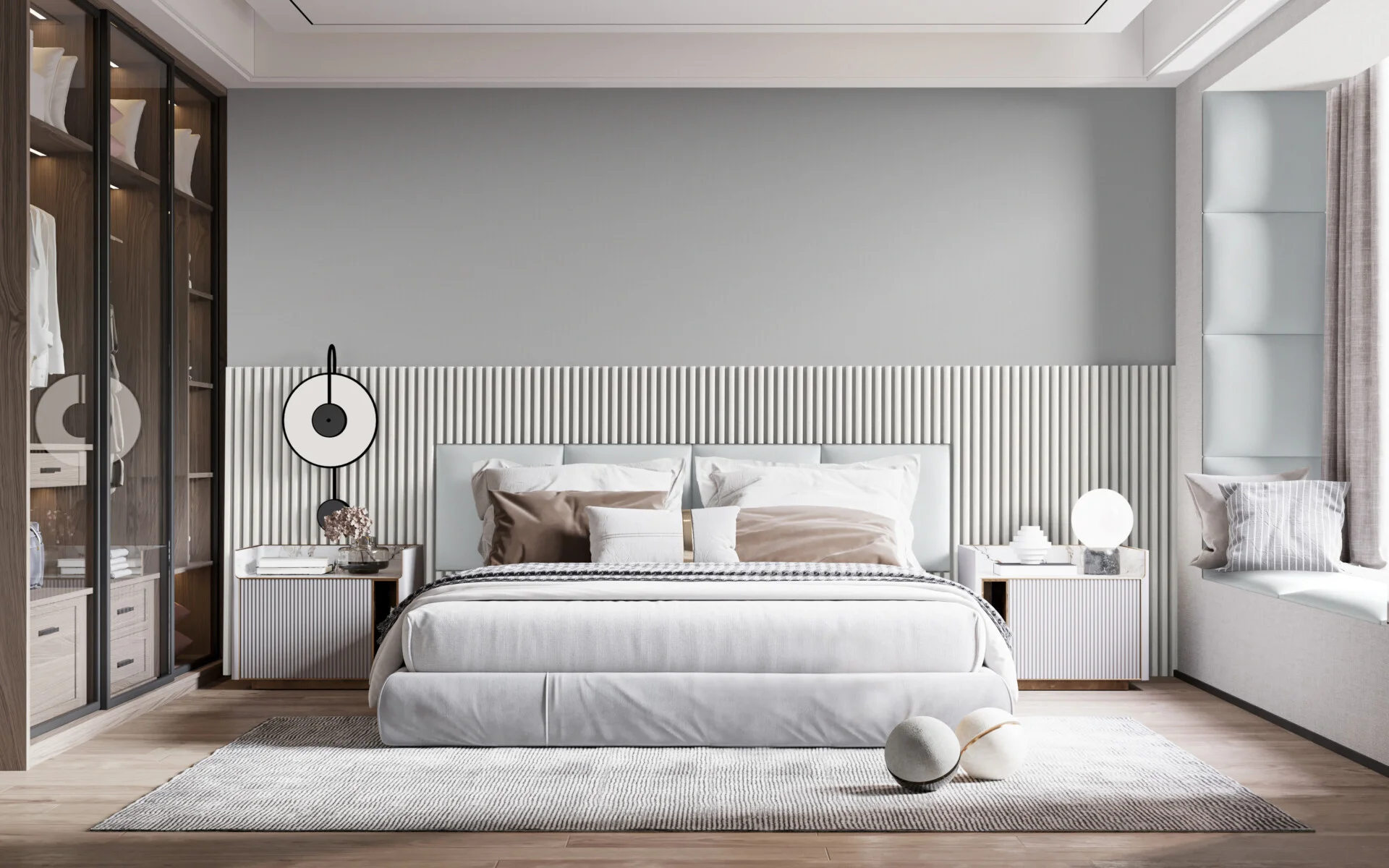 RIFLAJE LINEA SLIM WHITE / OAK [2]