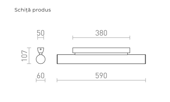 RIVIER LED 59 - CORP DE ILUMINAT DE PERETE [3]