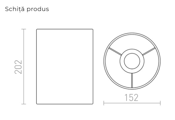 RON 15/20 - Corp de iluminat de perete [2]