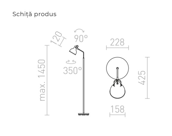 ROSITA DE PODEA - lampa de podea [5]