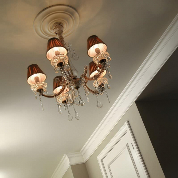 Rozeta decorativa tavan perete poliuretan R15 560MM [3]