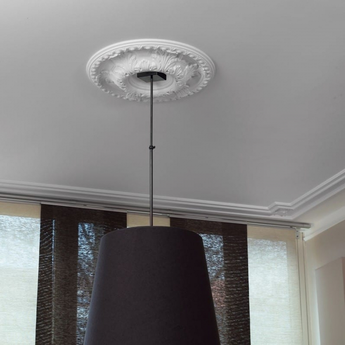 Rozeta decorativa tavan perete poliuretan R18 [3]