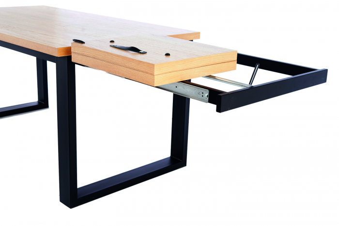 Masa Santos Extensibila Stejar – L160/260 x l90 x h78 cm [4]