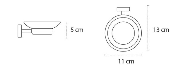 Săpuniera MODERNO 230166 BIANCO OPACO [2]