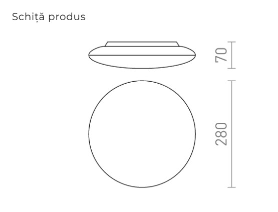 SASSARI - Corp de iluminat montat la suprafață [2]