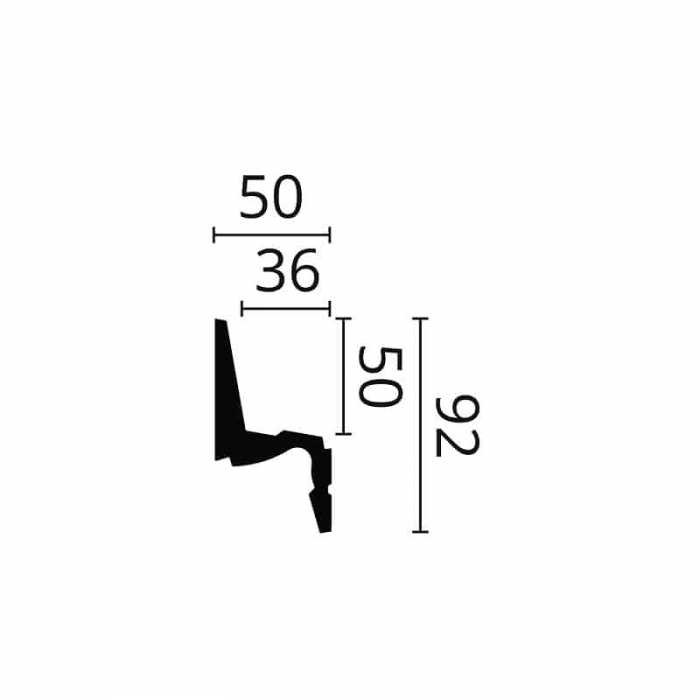 Scafa decorativa IL7 92x50x2000 [2]