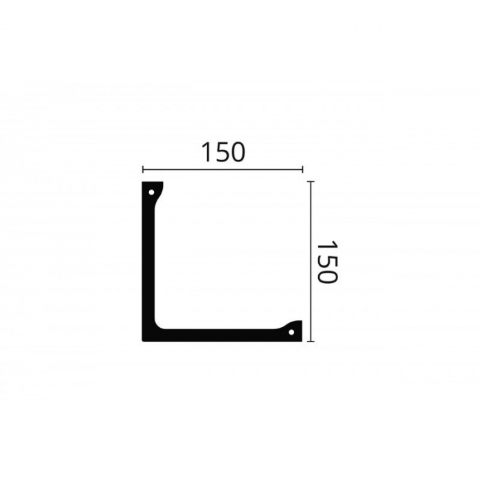 Scafa decorativa led tavan perete poliuretan L1 [2]