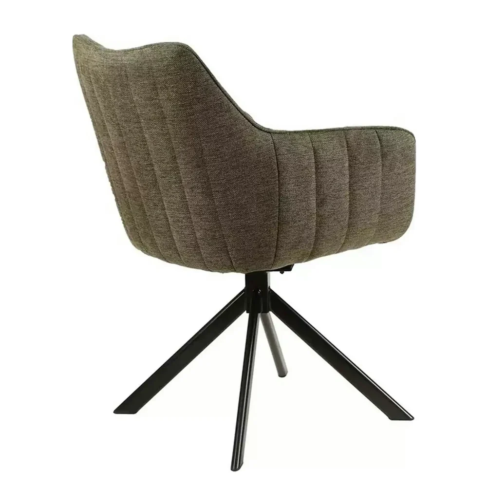 Scaun AZALIA BREGO – 50x61x86 cm, verde olive/negru [3]