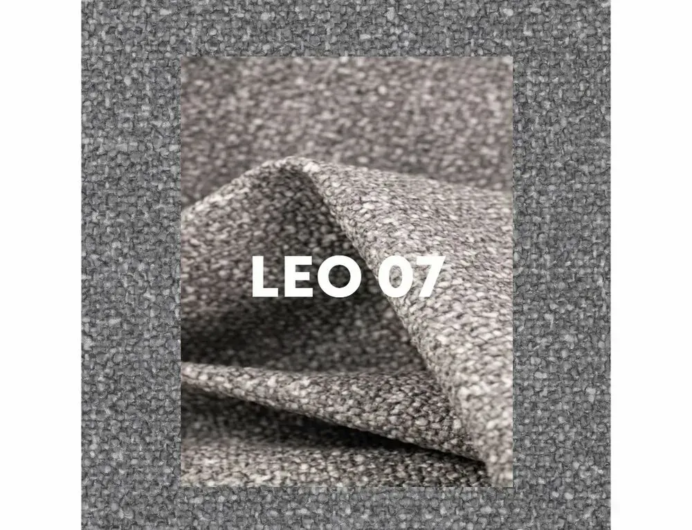 Scaun BALLO LEO – 56x45x84 cm, gri / negru, stofă clasică / metal [5]