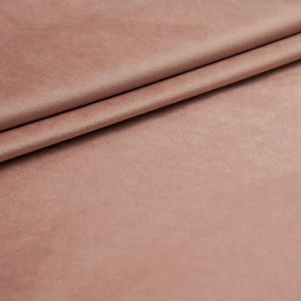 Scaun birou Q-190, stofa catifelata roz antic, 60x44x80 cm [3]