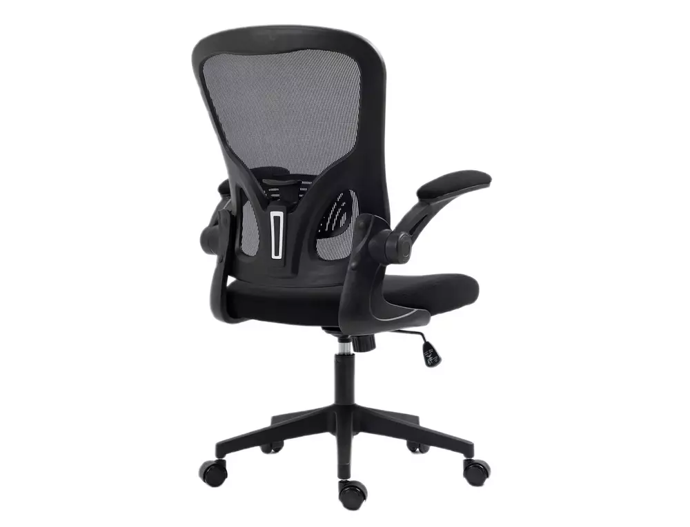 Scaun birou Q-333, negru, stofă/plasă, 65x47x100/110 cm [3]