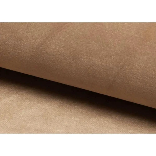 Scaun CHIC D VELVET – 50x58x88 cm, bej deschis/ negru, stofă catifelată / metal [3]