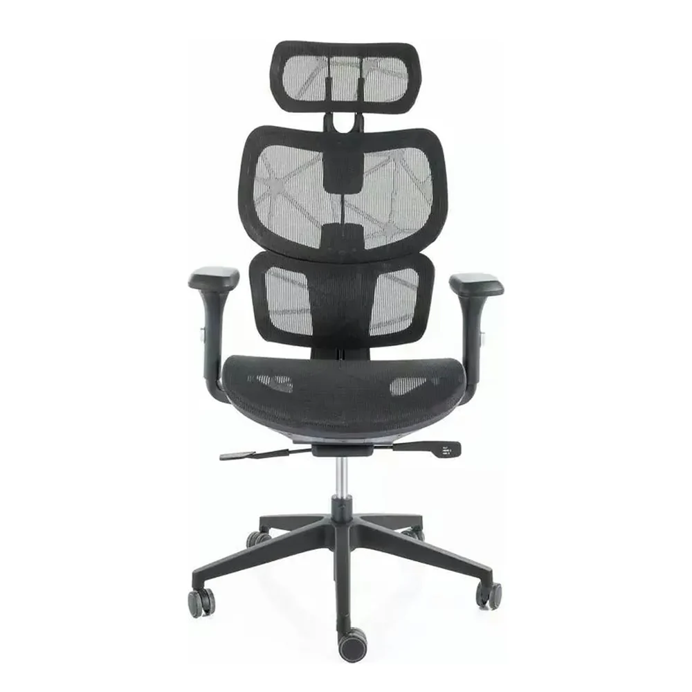 Scaun de birou DEVON negru – 68x50x119/129 cm [4]