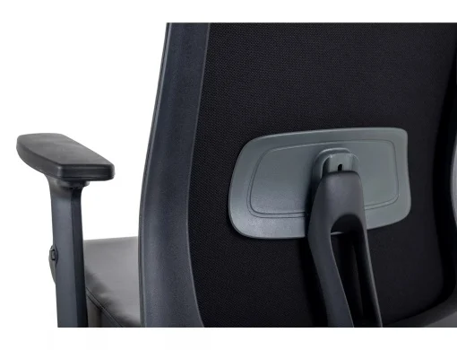 Scaun de birou ergonomic Q-085 negru – 64x45x100 cm [4]