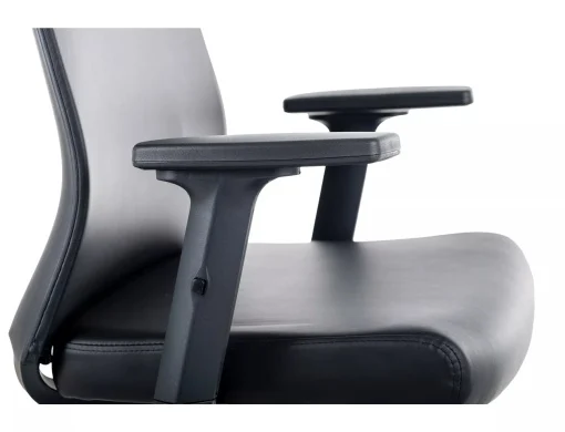 Scaun de birou ergonomic Q-085 negru – 64x45x100 cm [3]