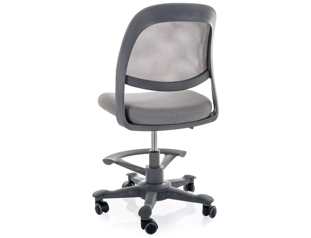 Scaun de birou pentru copii Q-027 gri/gri deschis – 45x45x81–92 cm [2]
