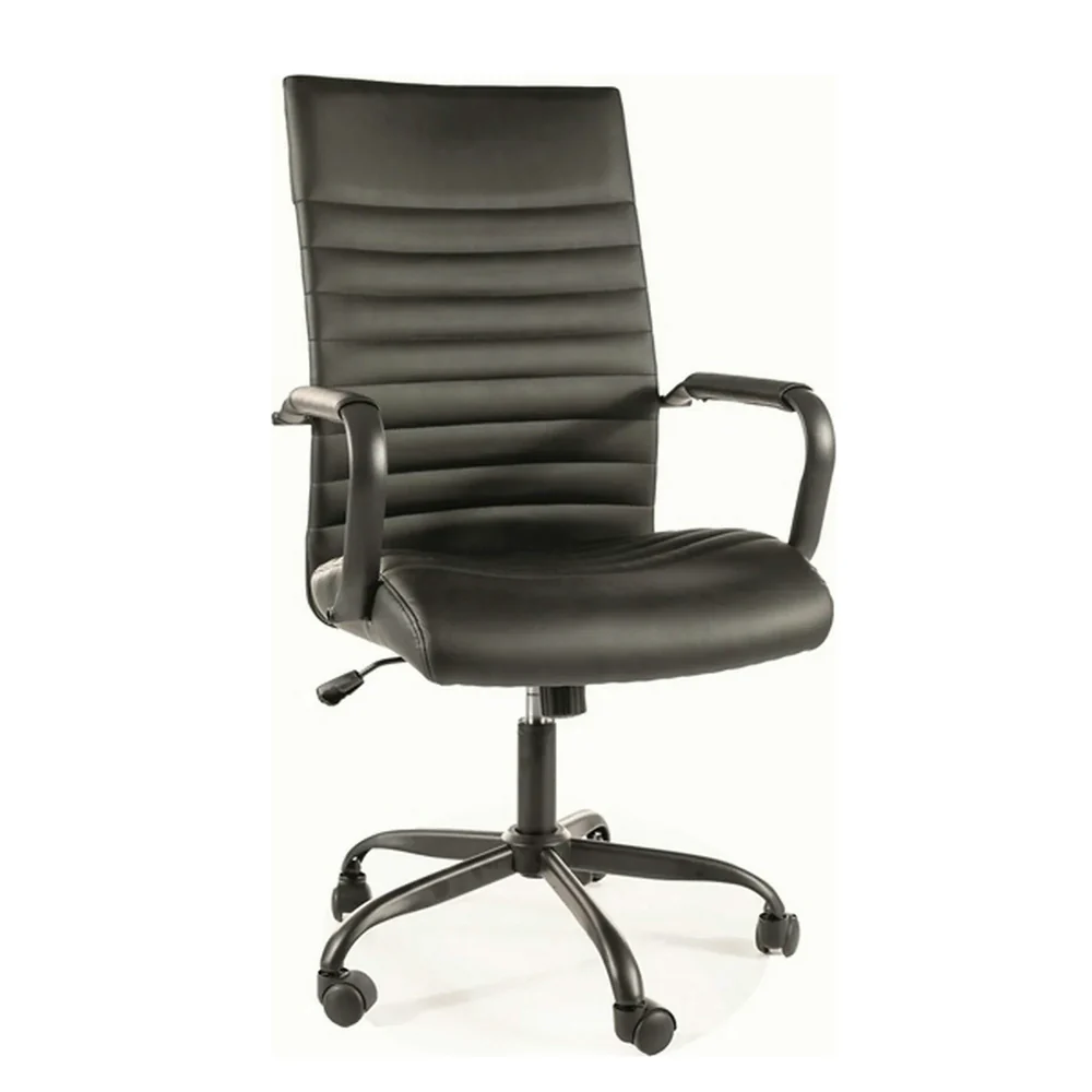 Scaun de birou Q-306 negru – 58x51x106/116 cm [2]