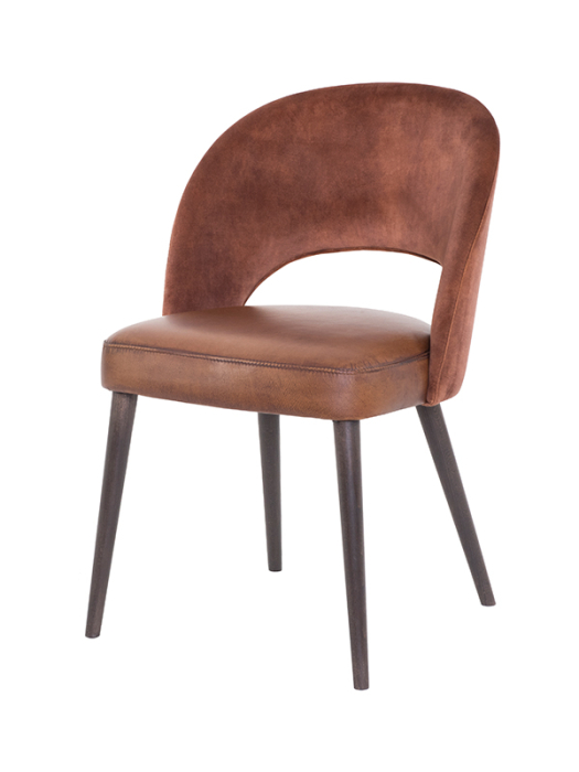 Scaun DEX WOOD - W 54 x D 60 x H 81, picioare de lemn [4]