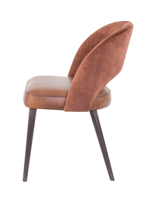 Scaun DEX WOOD - W 54 x D 60 x H 81, picioare de lemn [2]