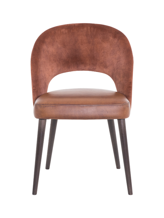 Scaun DEX WOOD - W 54 x D 60 x H 81, picioare de lemn [3]