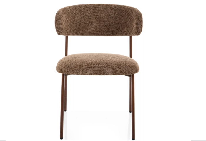 Scaun ELTON D NOELLE - 56x46x80 cm, stofa clasica/metal, bej [2]