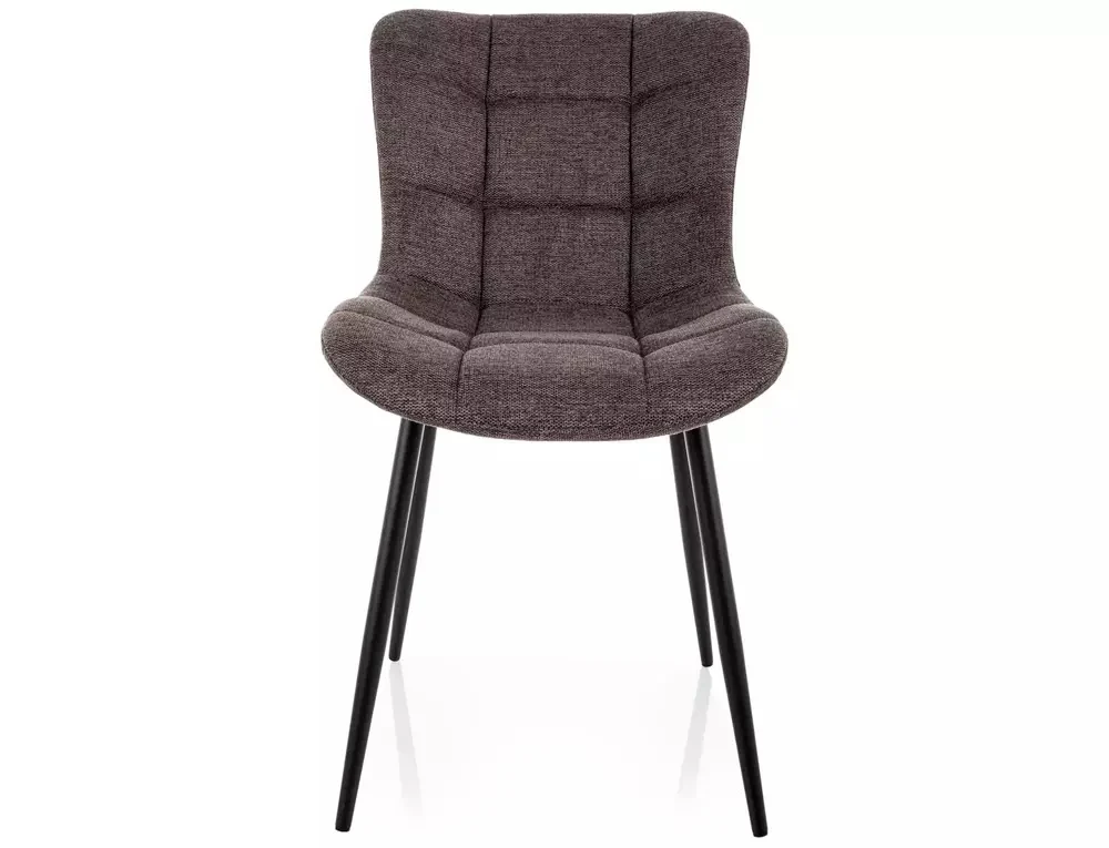 Scaun JULIA BREGO – 50x47x82 cm, cappuccino 40 / negru mat [3]