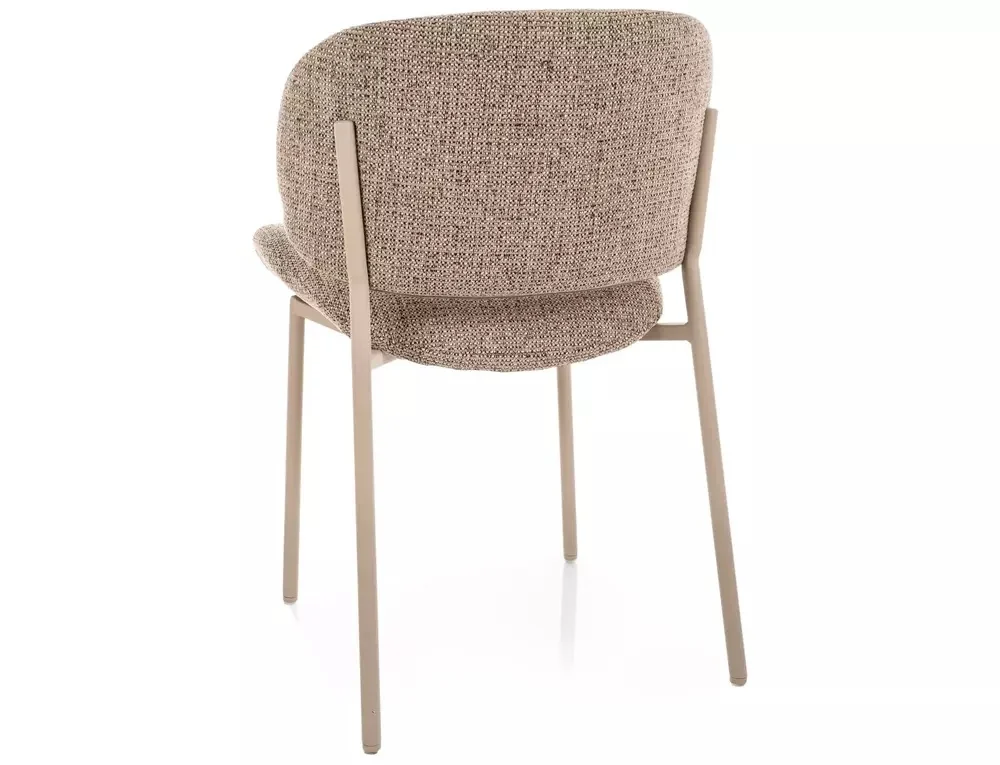 Scaun KISO NOELLE – 52x59x81 cm,  bej inchis / casmir [2]