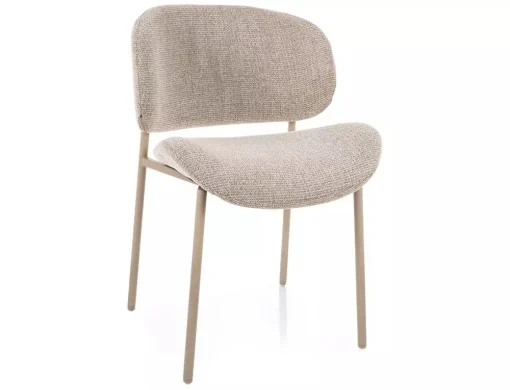 Scaun KISO NOELLE – 52x59x81 cm,  bej / casmir [2]