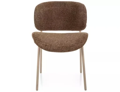Scaun KISO NOELLE – 52x59x81 cm, cappuccino 45 / cașmir [2]