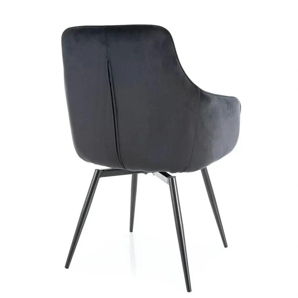 Scaun MARLO – 55x58x88 cm, bej închis Bluvel 19 / negru [2]