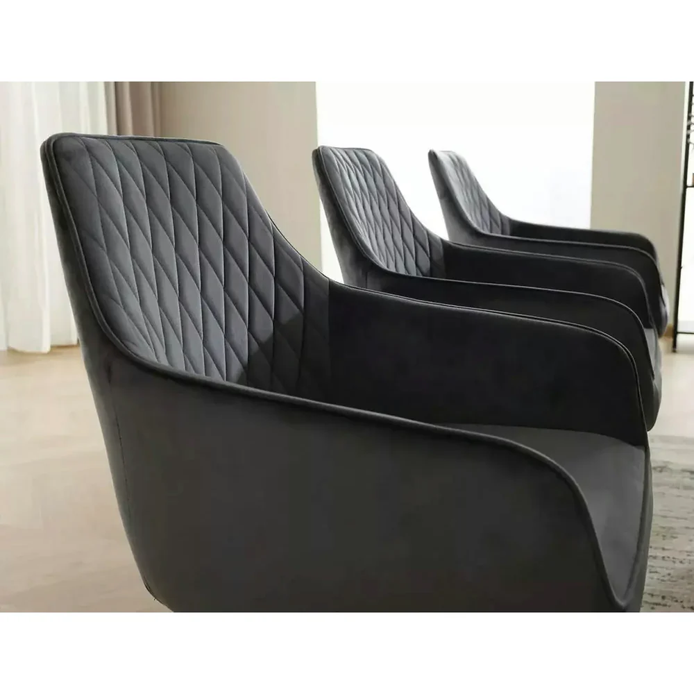 Scaun MARLO – 55x58x88 cm, bej închis Bluvel 19 / negru [4]