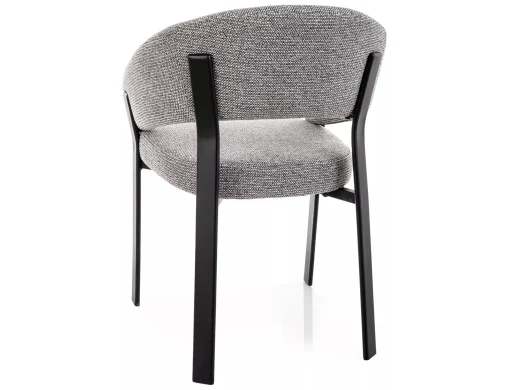 Scaun Nagoja 254 gri/negru mat - H79 cm [3]