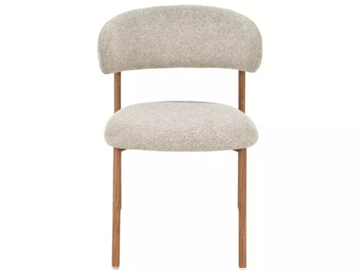 Scaun tapițat Elton II 253 - 56x46x80 cm , bej/stejar [5]