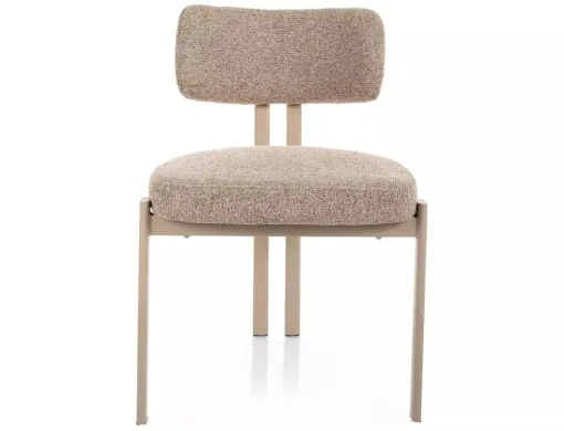 Scaun tapitat Misaki 253 bej / cașmir - H81 cm [2]