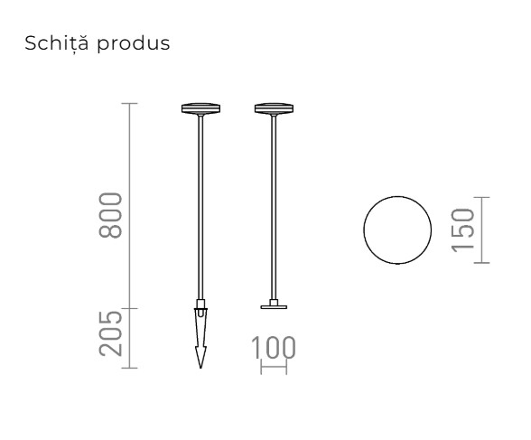 SEMPLICE 80 - lumină de exterior [2]