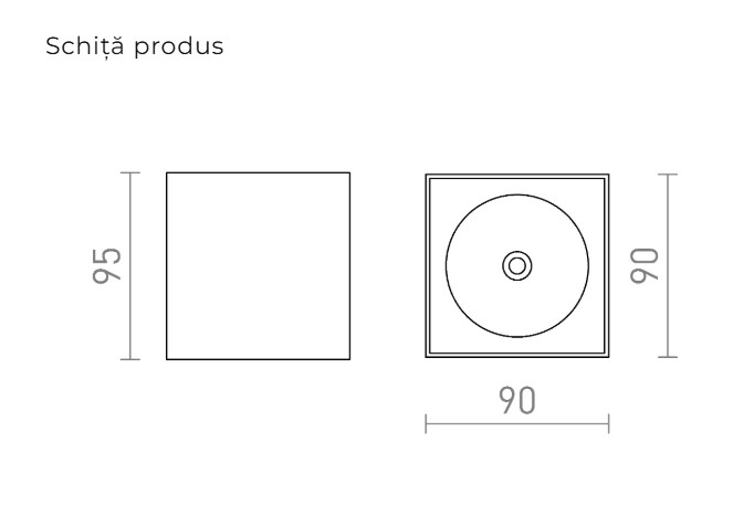 SENZA SQ - lumină de exterior [2]