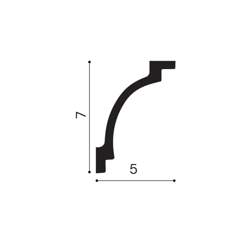 Set colt interior C12 - 2buc de 1m pretaiate la 45/set [4]