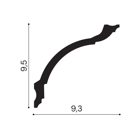Set colt exterior C17 - 2buc de 1m pretaiate la 45/set [4]