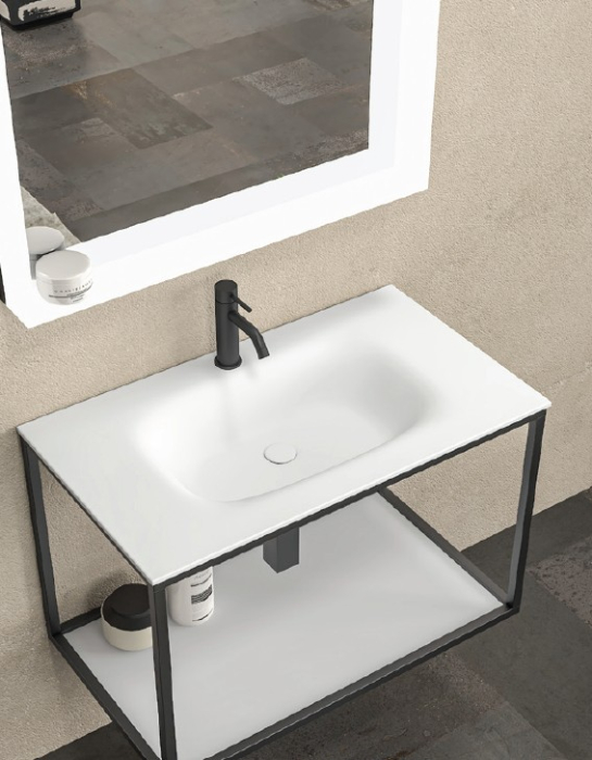 Set de baie NEW SOSPENSO 80 GUN METAL [2]