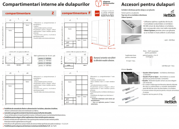 Set Dormitor Pamplona - configuratie propusa: [6]