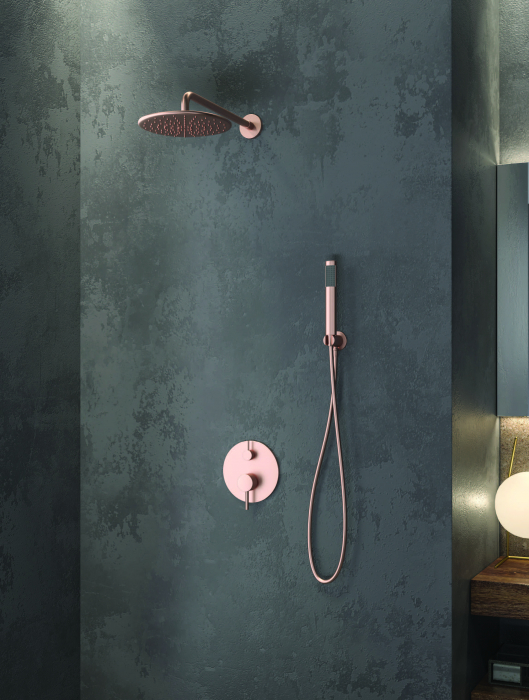 Set dus - baterie mixer 4 moduri - ARTEMIS ROSE GOLD [3]