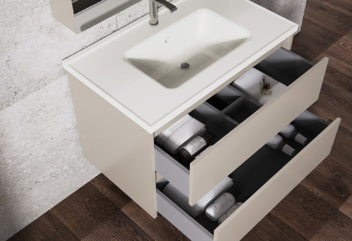 Set mobilier baie DYMA 80 - Chestnut [2]