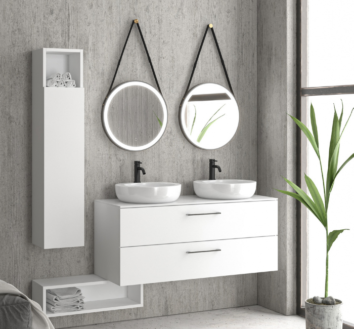 Set mobilier baie ELSA 120 BIANCO [1]