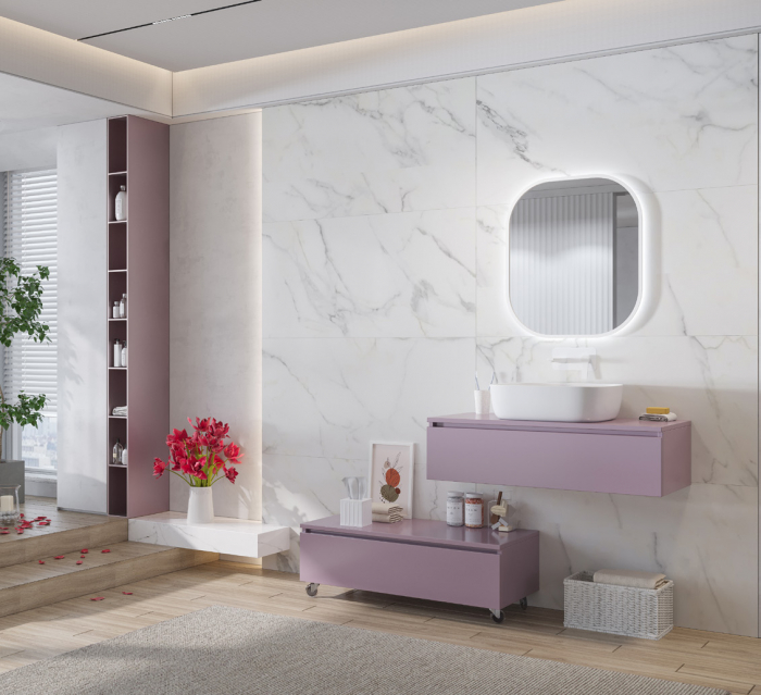 Set mobilier baie KEA 100 - VIOLETTE [1]