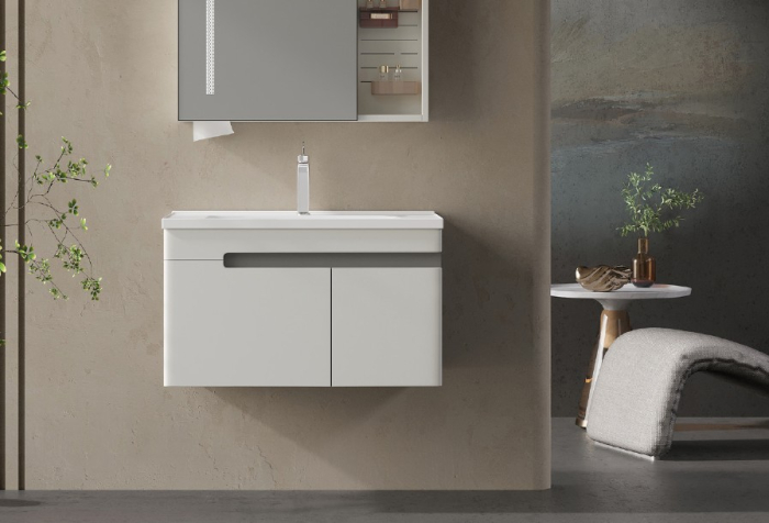 Set mobilier baie NESSE 80 - LIGHT GREY [3]
