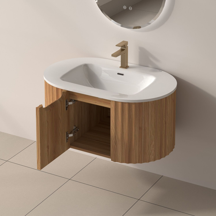 Set mobilier baie PILLE 800 - Acacia [2]