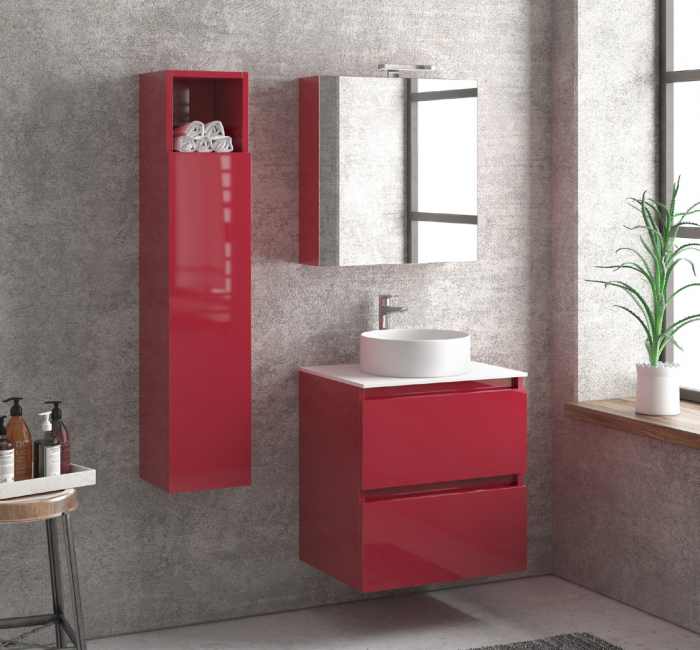 Set mobilier baie TODAY 60 ROSSO [6]