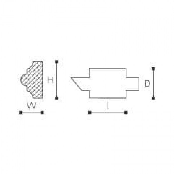 Set ornament decorativ caroiaje accesoriu Z104 pentru profil Z10 - 2 BUC [3]