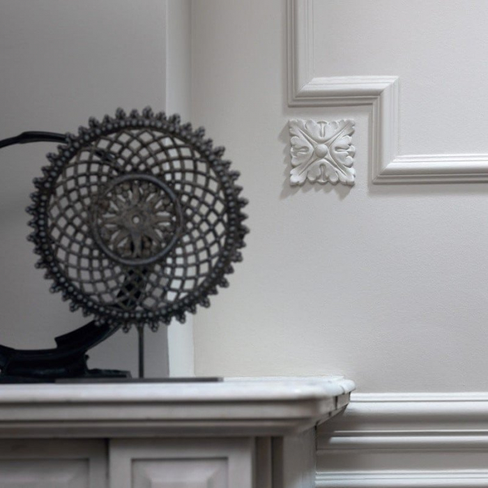 Set rozeta decorativa tavan poliuretan R13 95x95x18 - 2 BUC. [3]