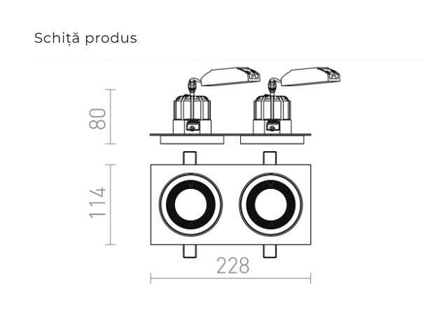 SHARM SQ II incastrat - lumină de podea [3]